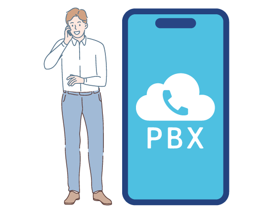 クラウド電話・PBX連携イメージ