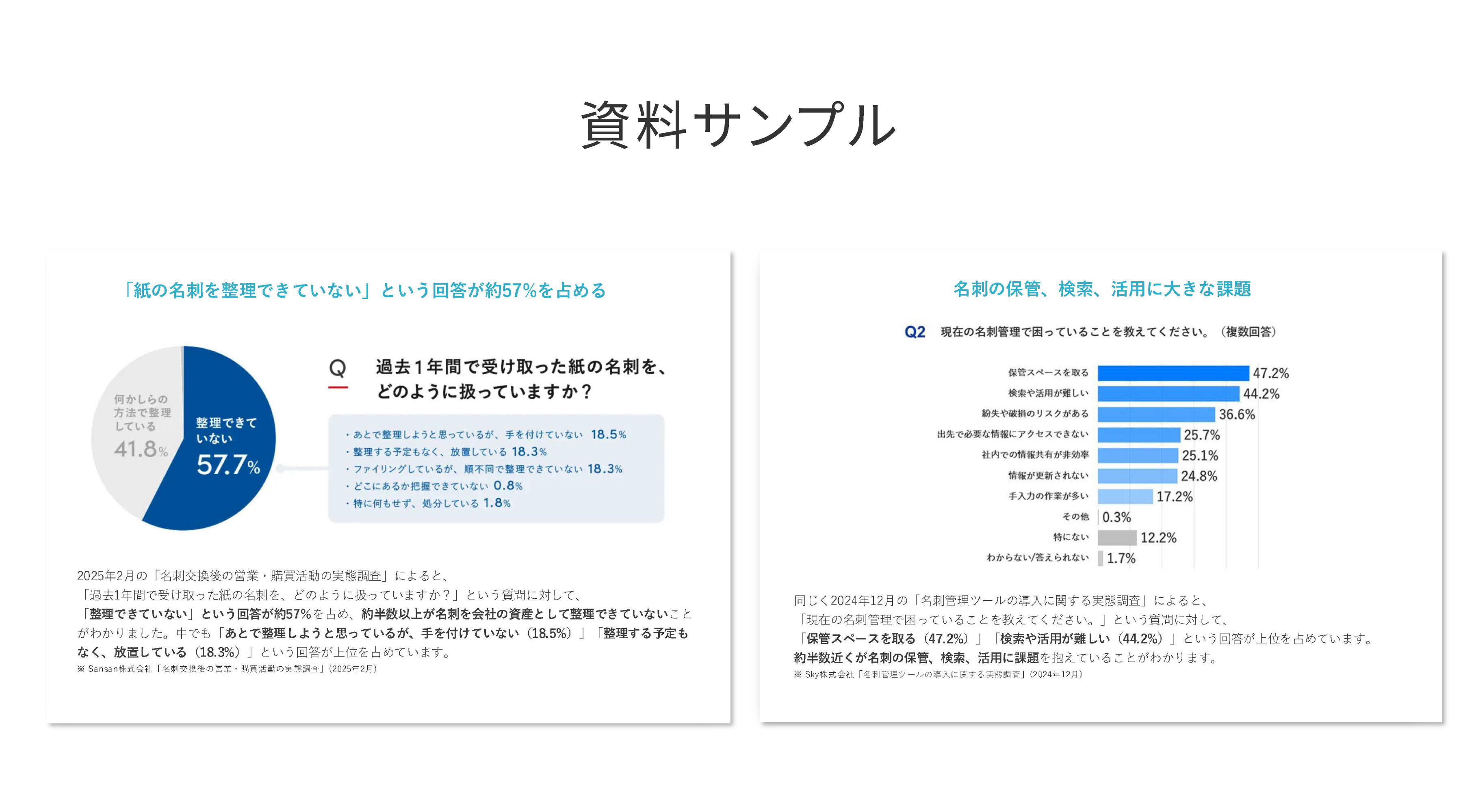 7社の成功事例から学ぶ！​営業効率を向上させる名刺管理術とは！